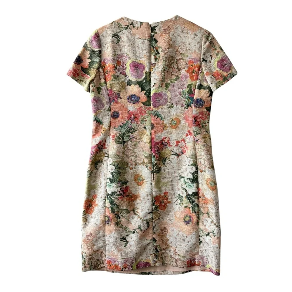 Tory Burch Kayle Floral Tweed Dress - Picture 3 of 10